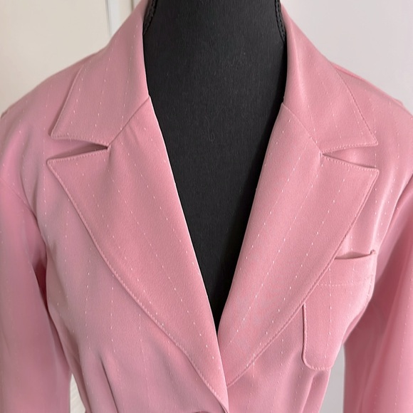 Wrapper Pink Women's Blazer - Picture 3 of 5